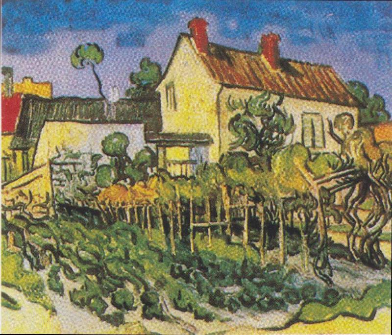 Vincent Van Gogh Das Haus von Pere Eloi oil painting picture